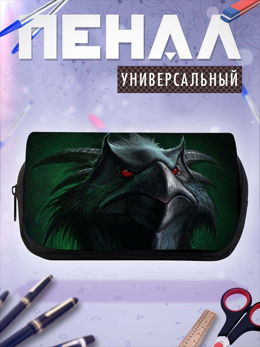 Пенал-косметичка Зловещая птица