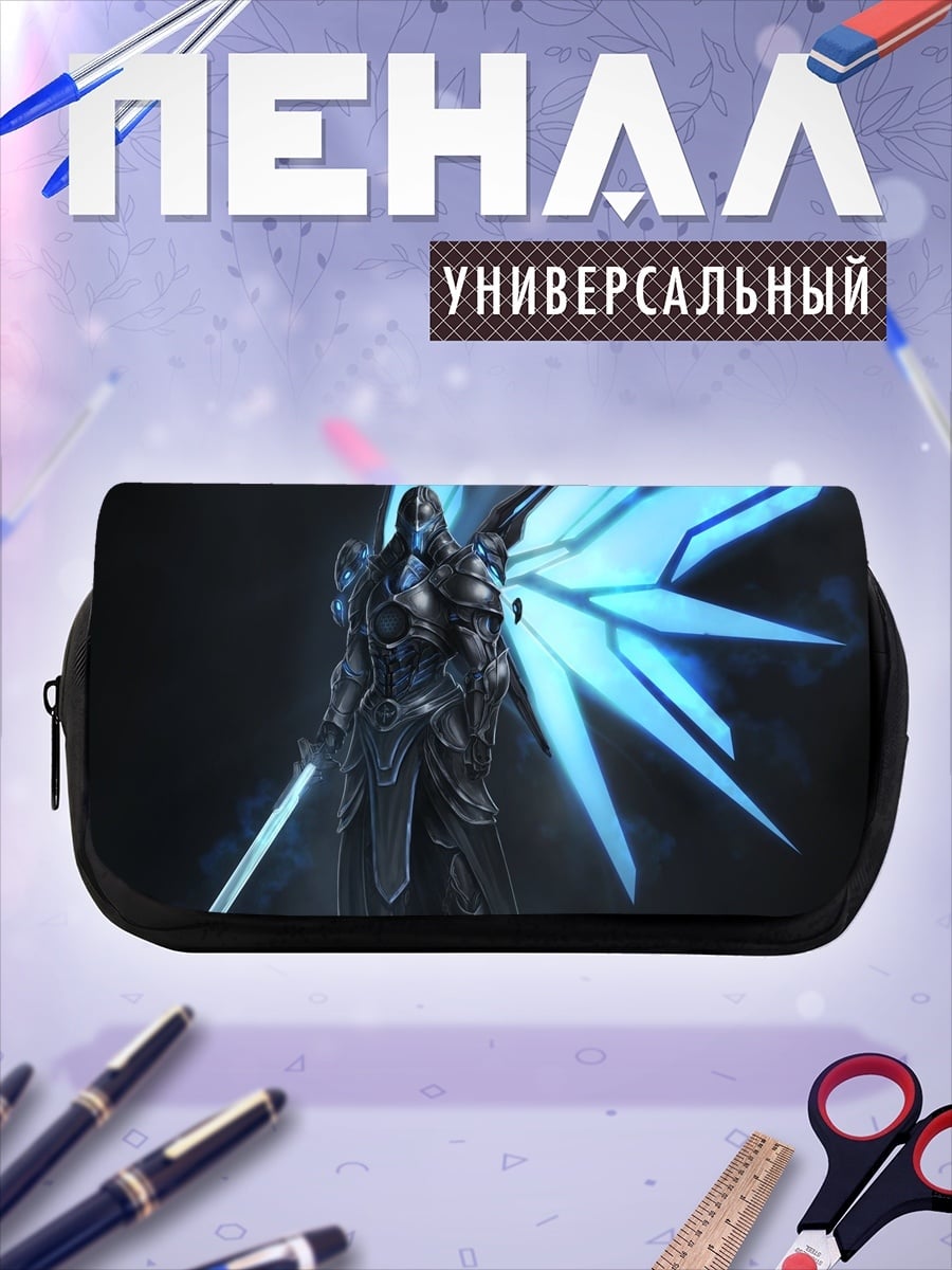 Пенал-косметичка Ангел с мечом