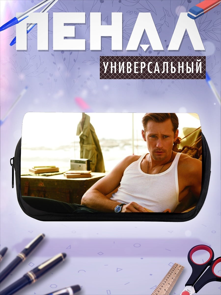 Пенал-косметичка мужчина в майке