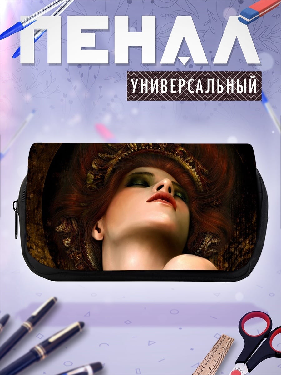 Пенал-косметичка роковая женщина