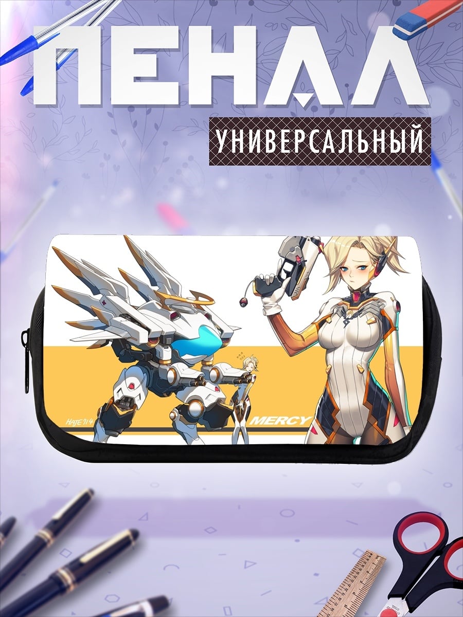 Пенал-косметичка персонаж игры Overwatch