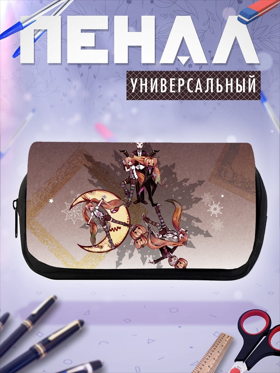 Пенал-косметичка Аниме персонажи трио