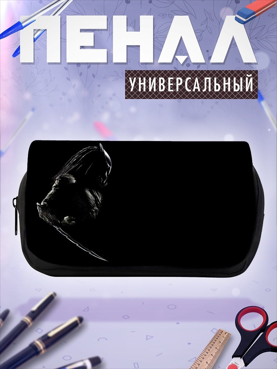 Пенал-косметичка темный самурай в тени