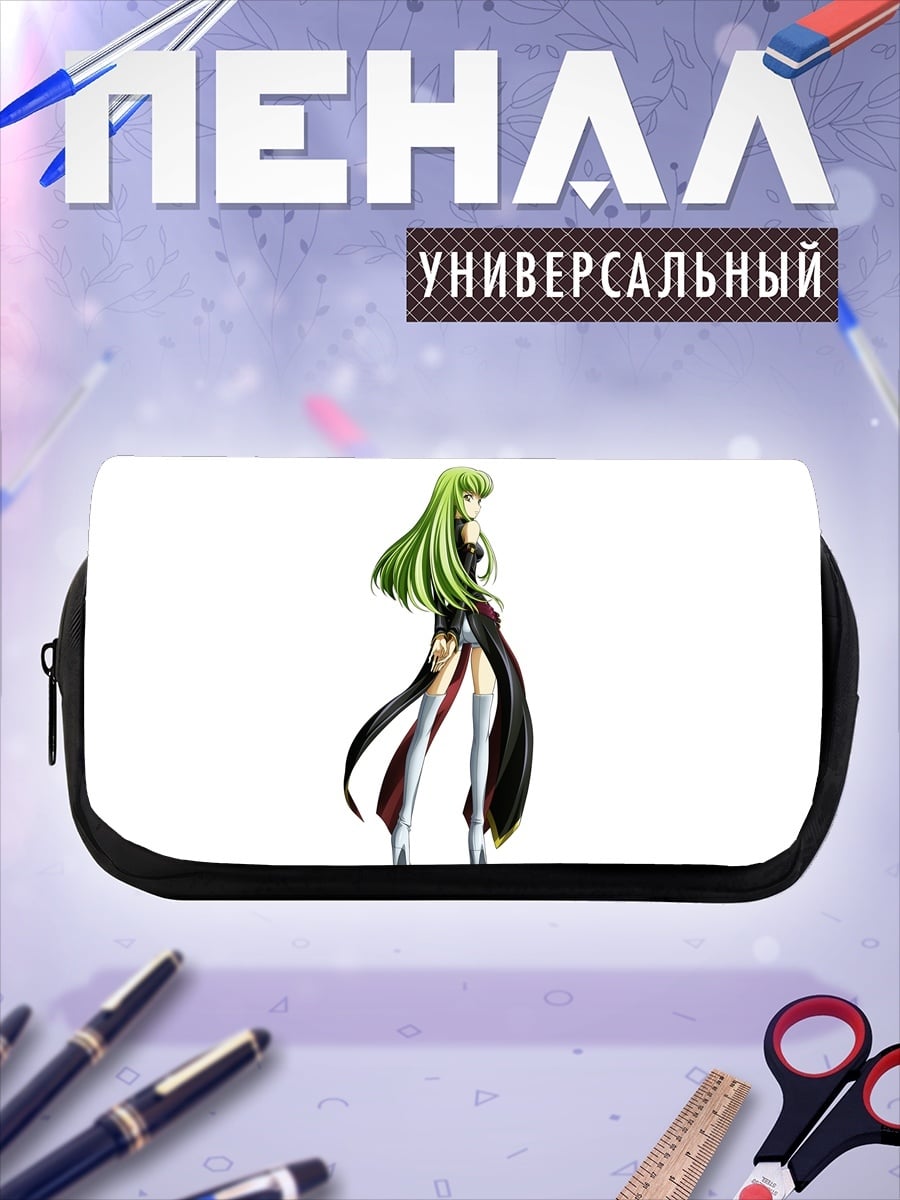 Пенал-косметичка Аниме девушка