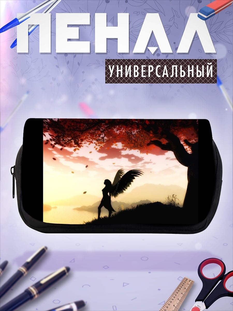 Пенал-косметичка Ангел на закате