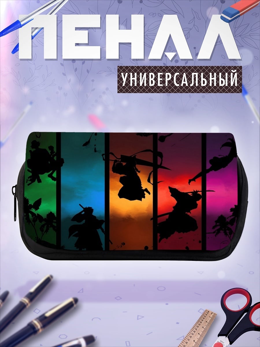 Пенал-косметичка Самураи в цвете