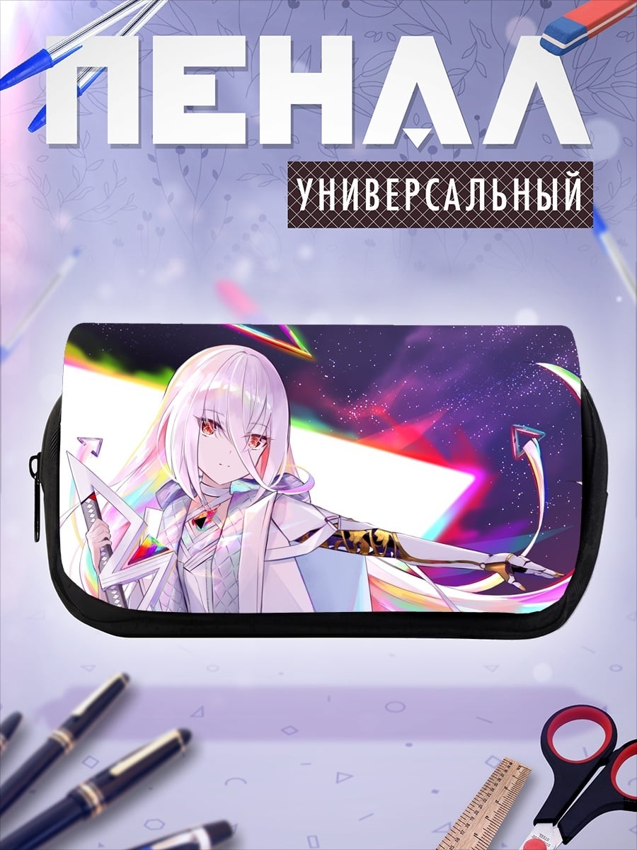 Пенал-косметичка Аниме девушка космос