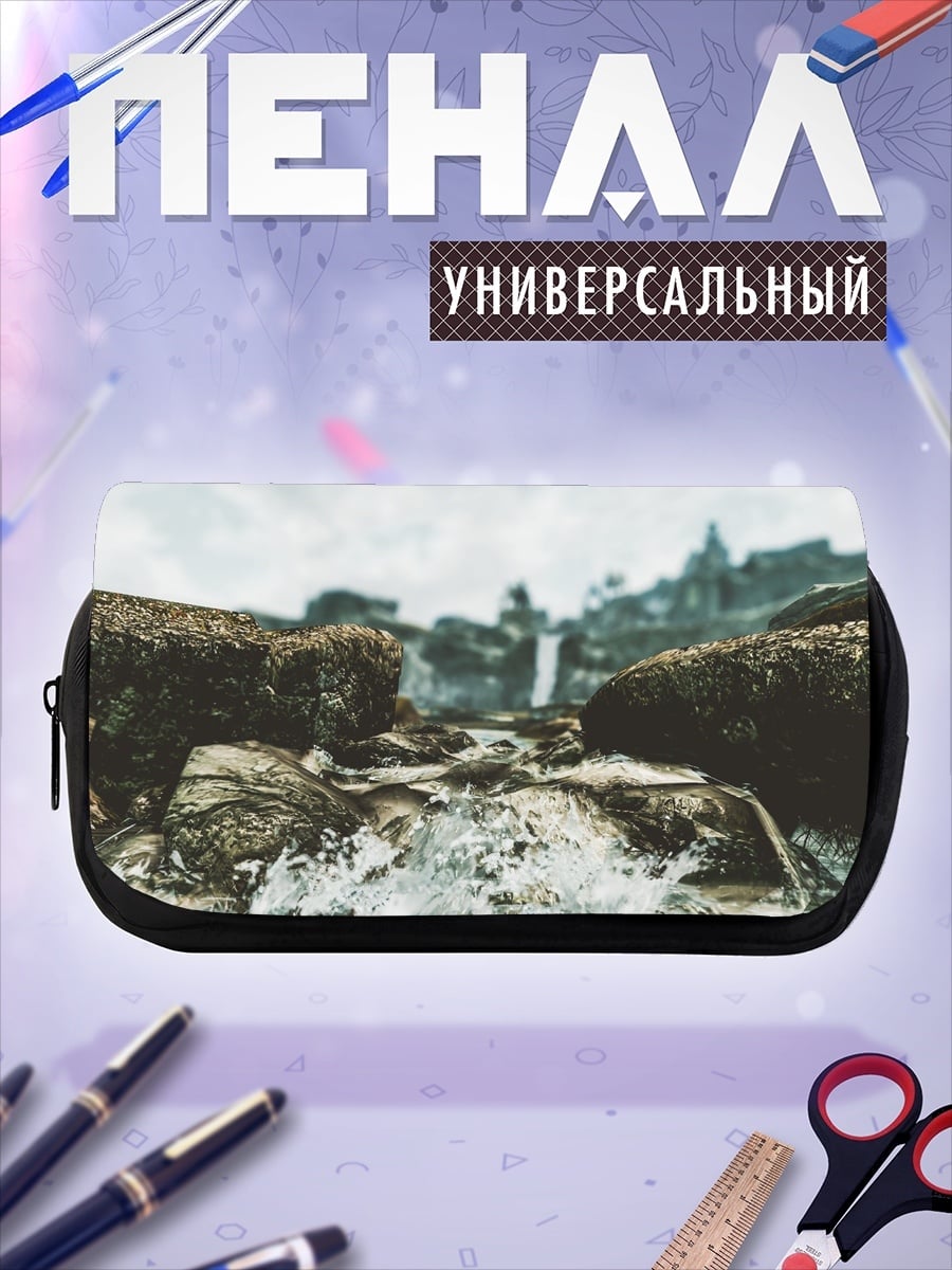 Пенал-косметичка Каменные берега моря