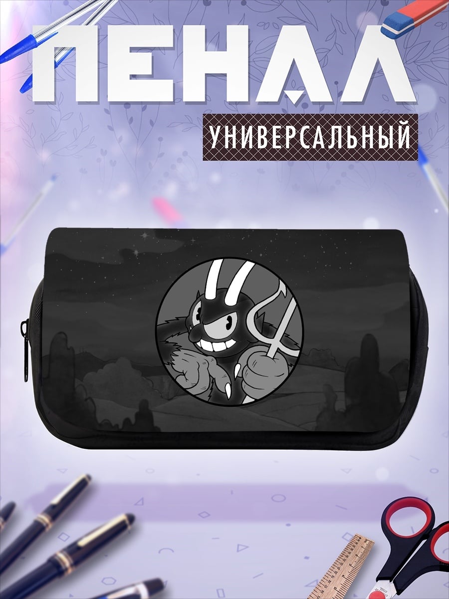 Пенал-косметичка Дьявол из Cuphead