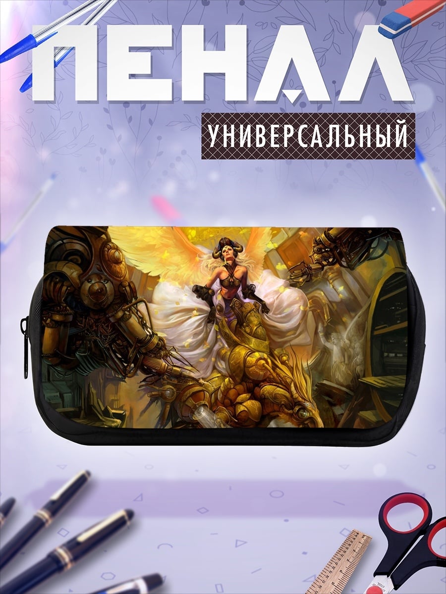 Пенал-косметичка Стимпанк ангел