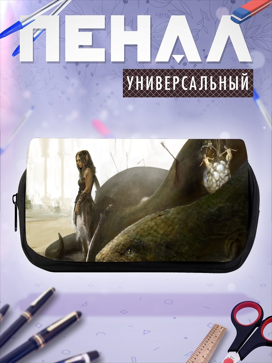 Пенал-косметичка дева у дерева