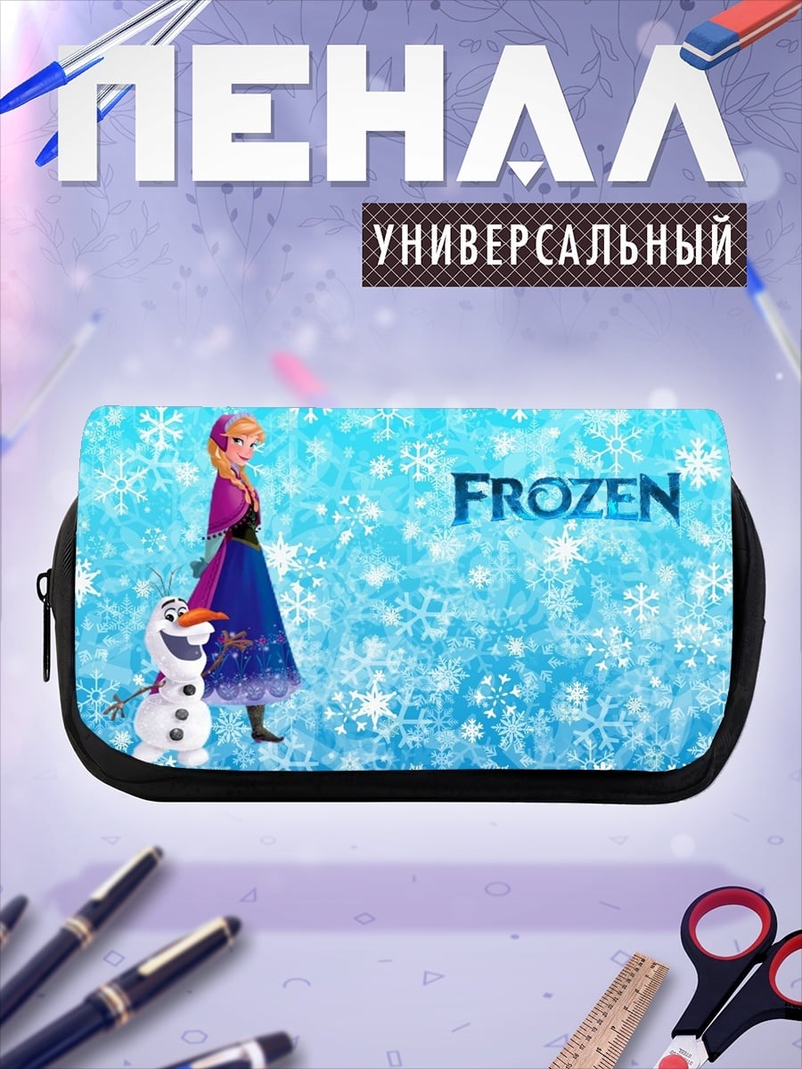 Пенал-косметичка Принцесса Анна и Олаф