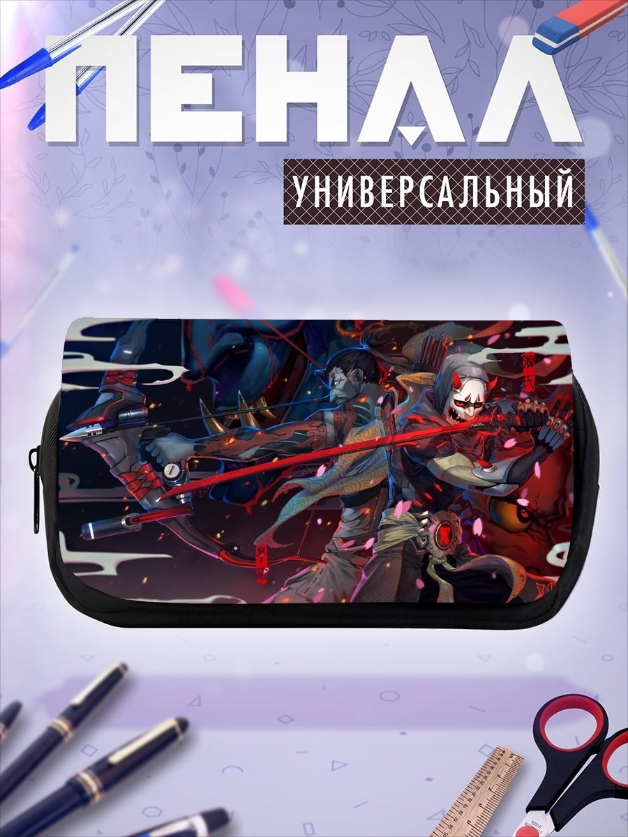 Пенал-косметичка Самурай с катаной