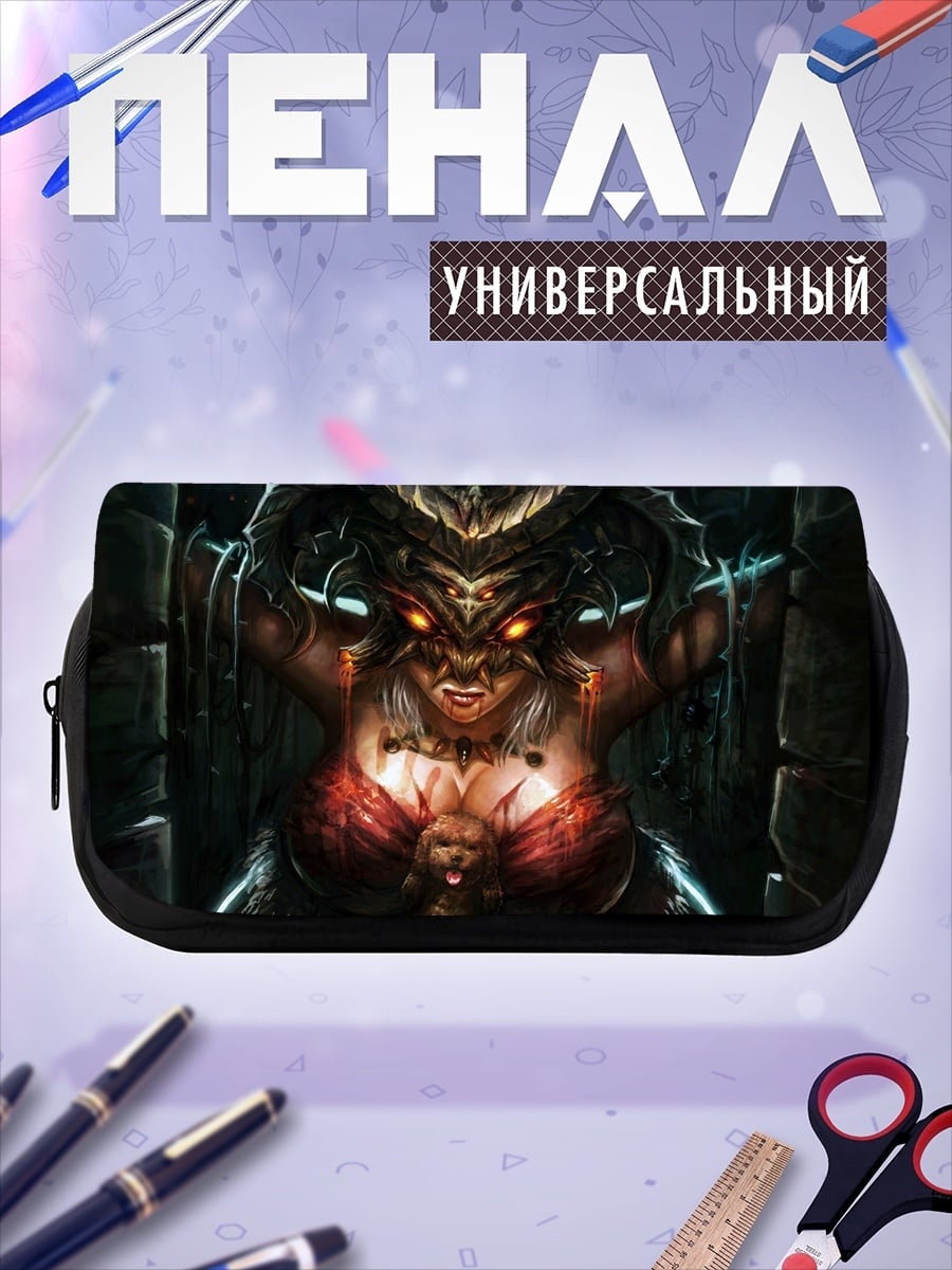Пенал-косметичка Демоническая богиня