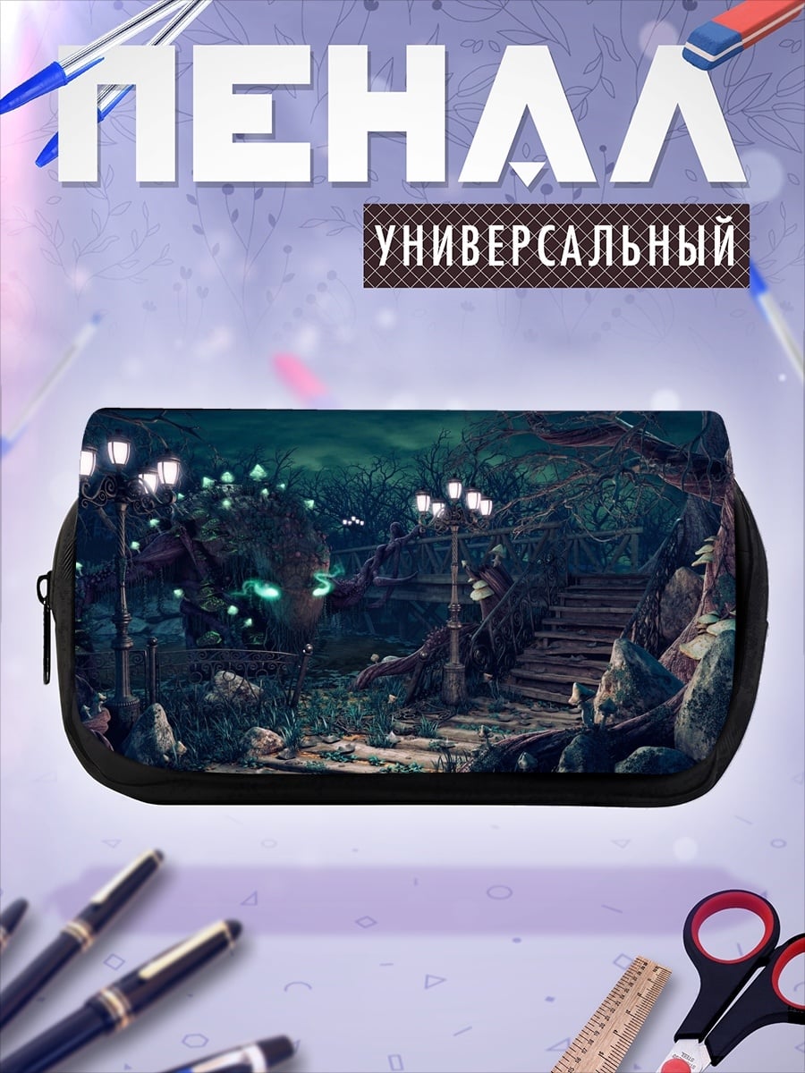 Пенал-косметичка волшебный лес