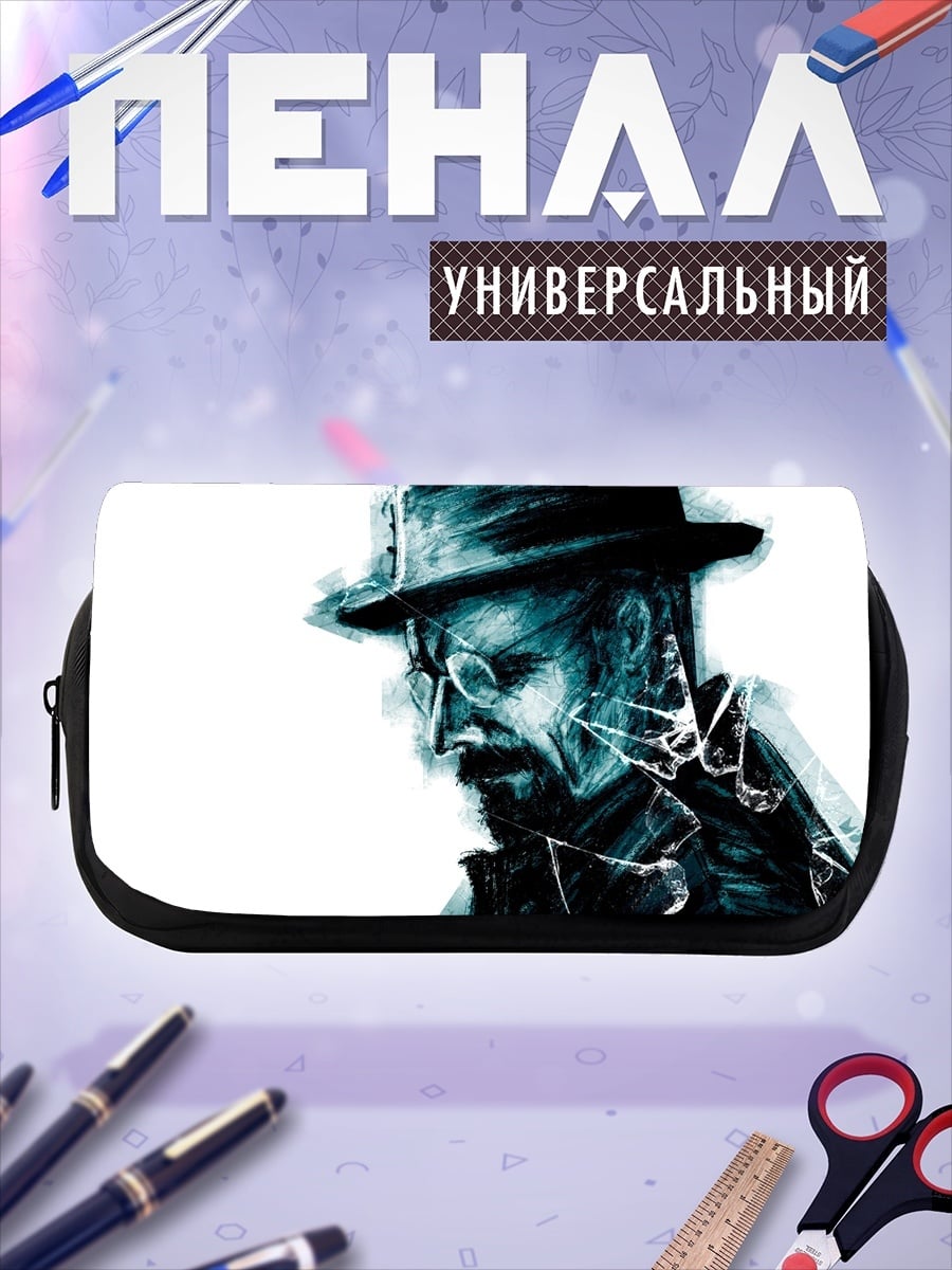Пенал-косметичка Мужчина в шляпе