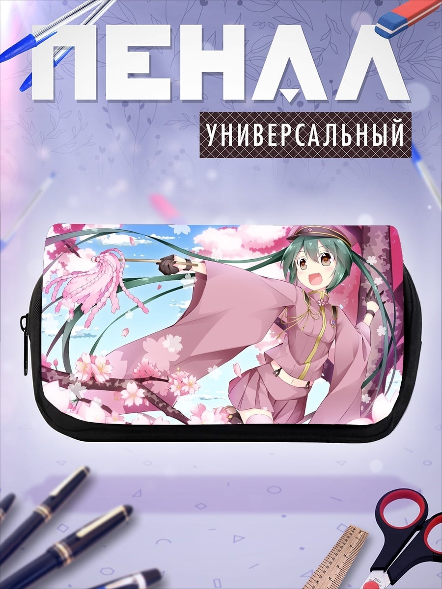 Пенал-косметичка аниме весна