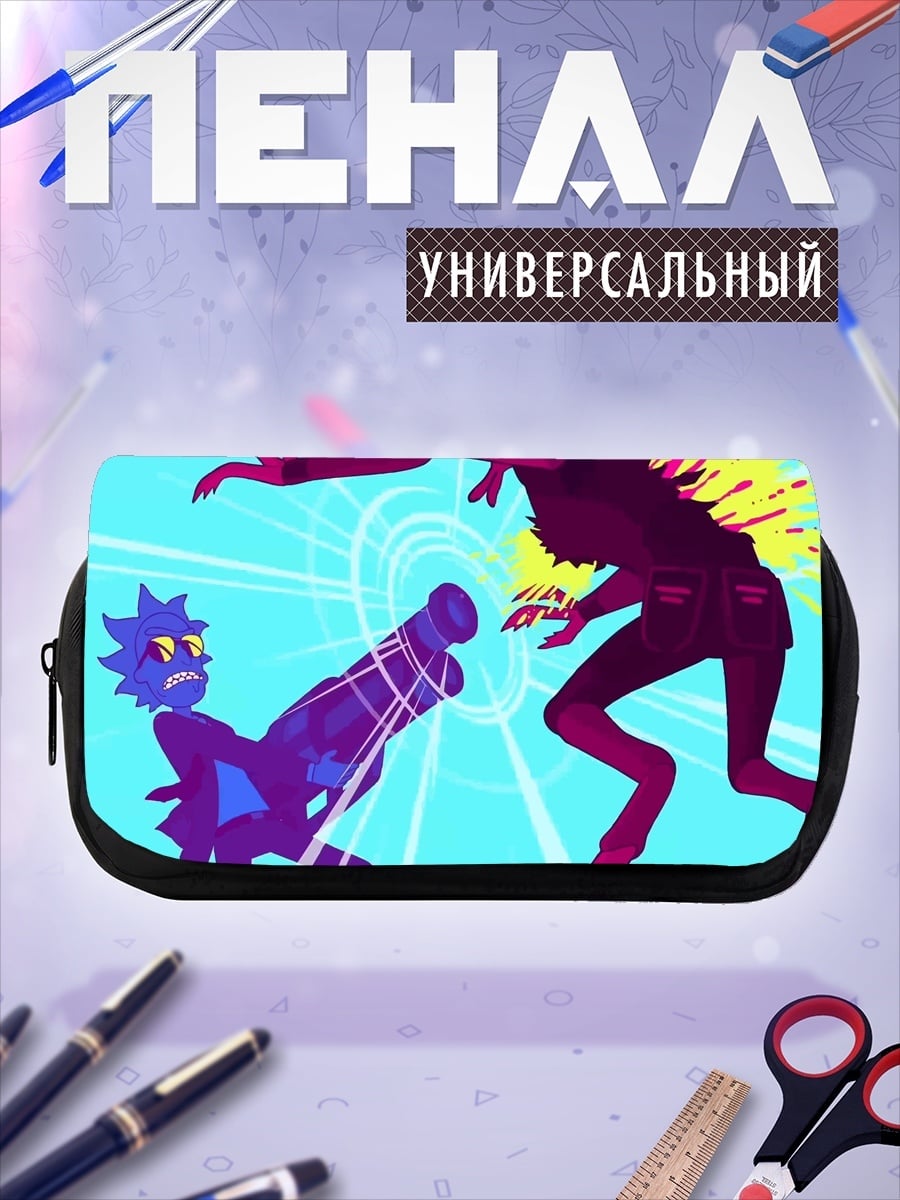 Пенал-косметичка битва персонажей мультфильма
