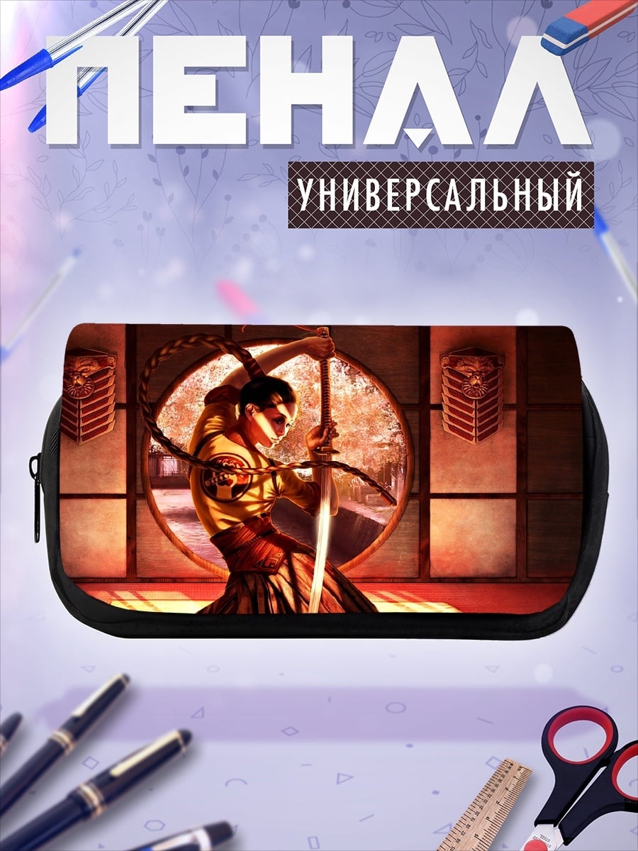 Пенал-косметичка Самурай с мечом