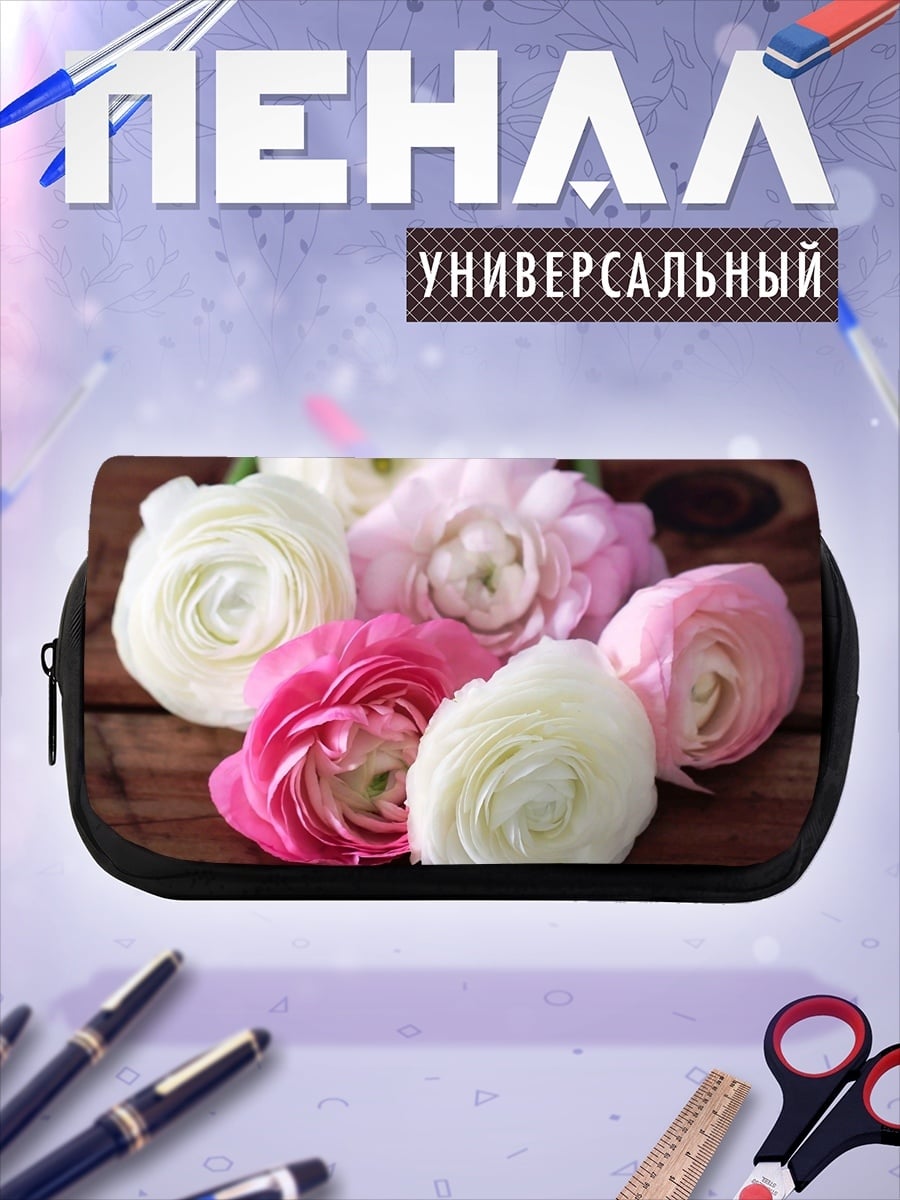 Пенал-косметичка Нежные цветы