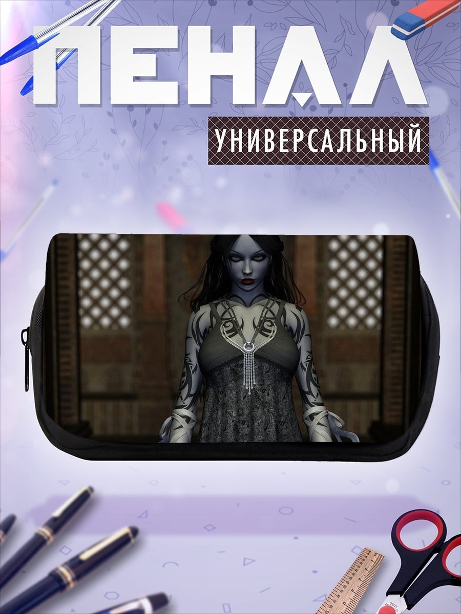 Пенал-косметичка призрачная женщина