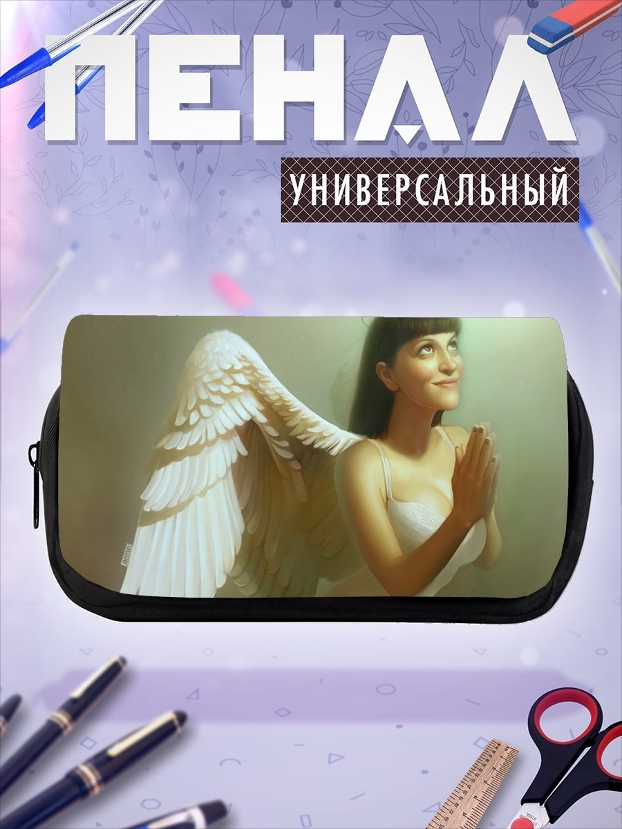 Пенал-косметичка ангел в молитве