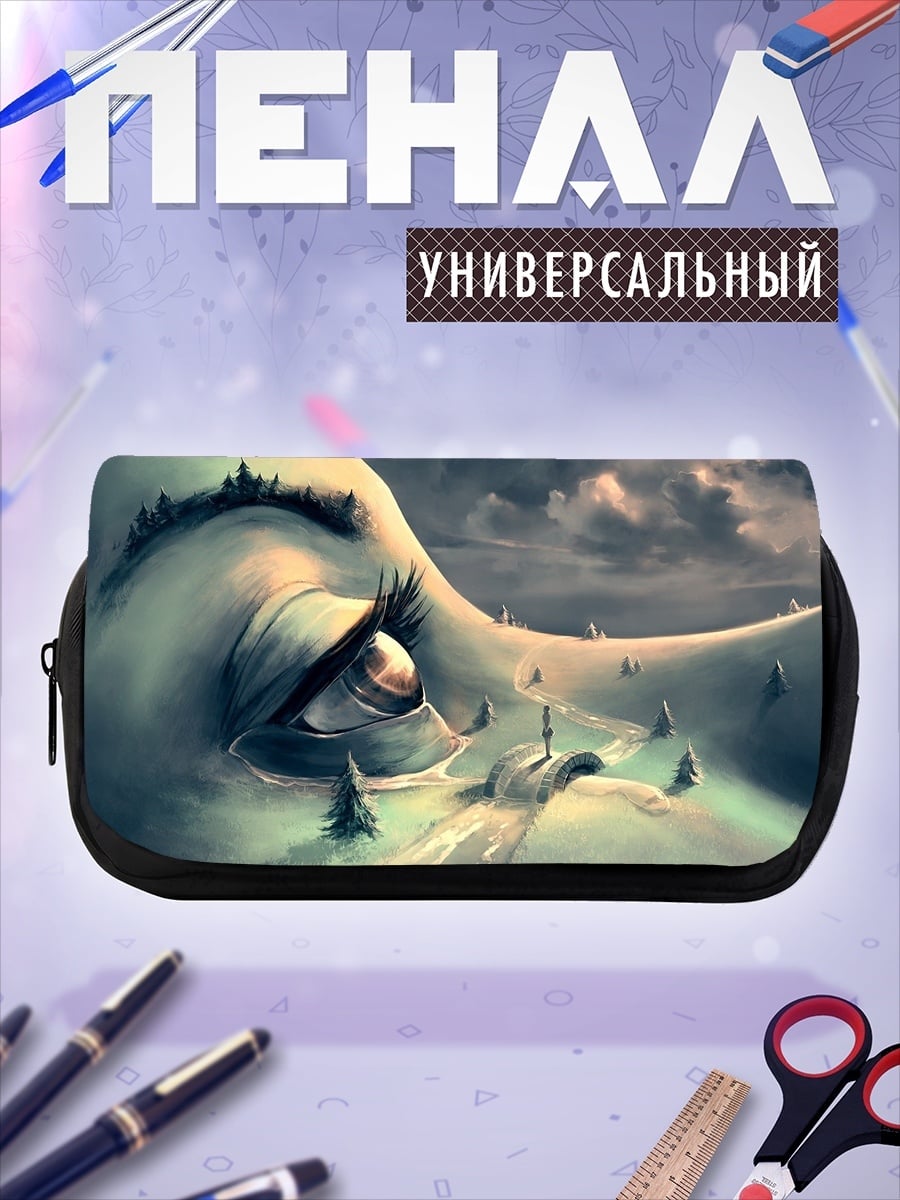Пенал-косметичка глаз гигантского существа