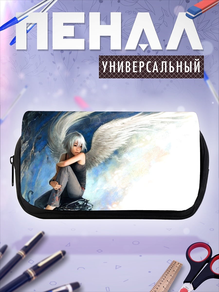 Пенал-косметичка ангел в печали
