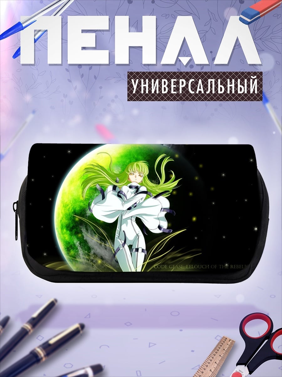 Пенал-косметичка Аниме девушка космос
