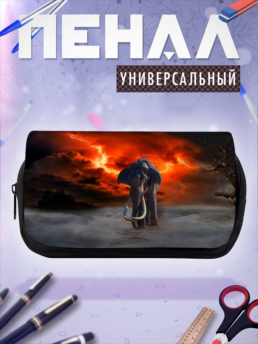Пенал-косметичка Жнец огненное небо