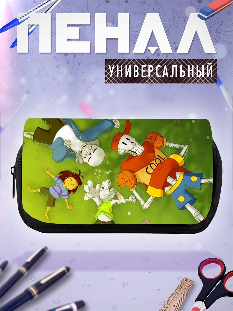 Пенал-косметичка Персонажи Undertale