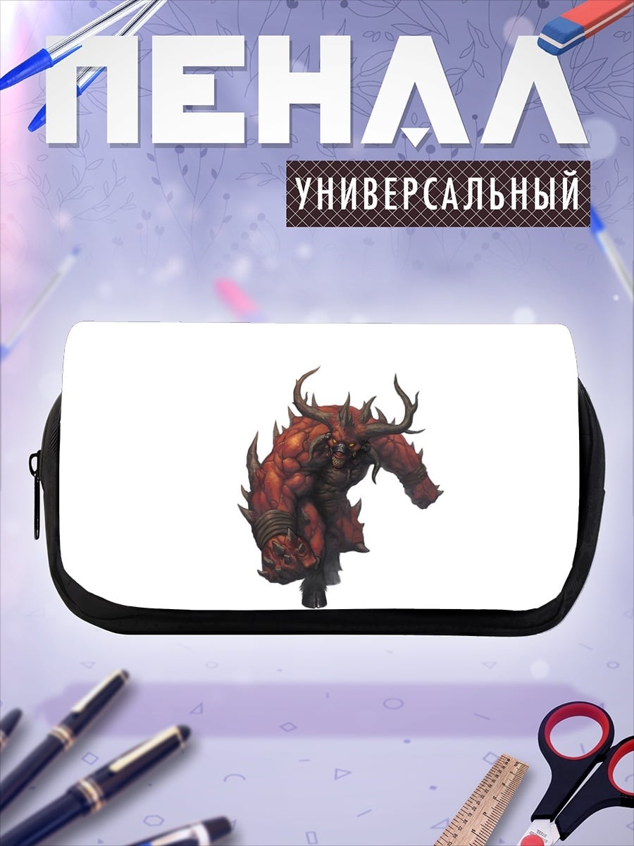 Пенал-косметичка Красный демон