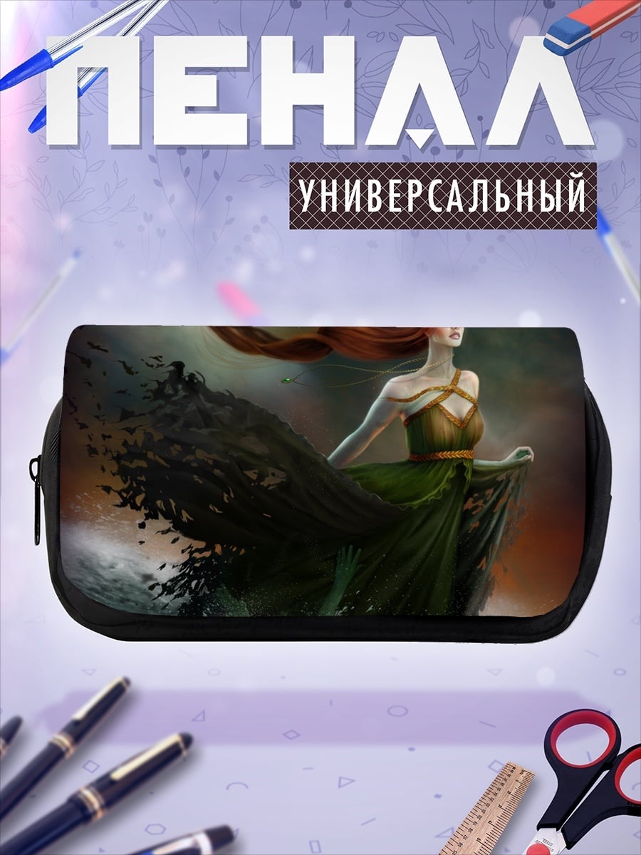 Пенал-косметичка Девушка стихия