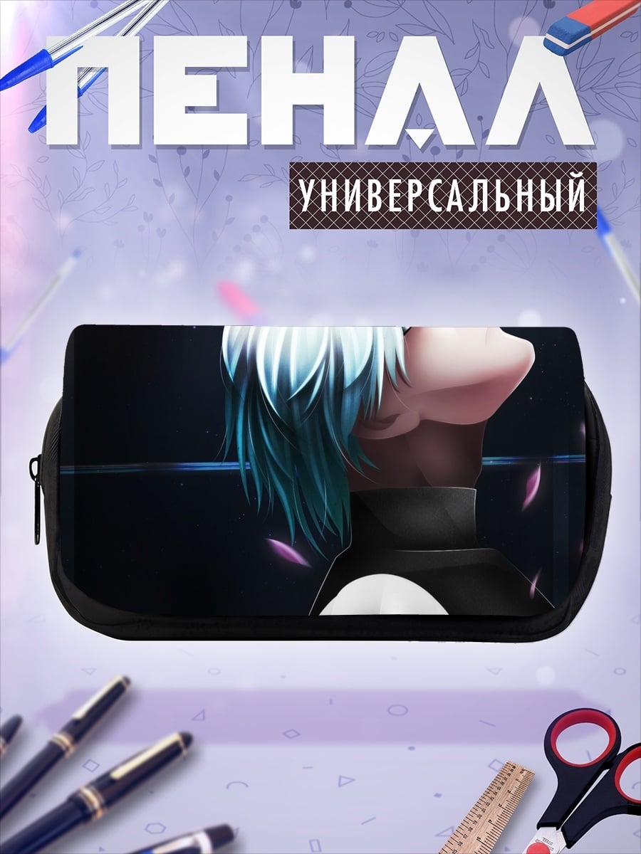Пенал-косметичка Аниме девушка