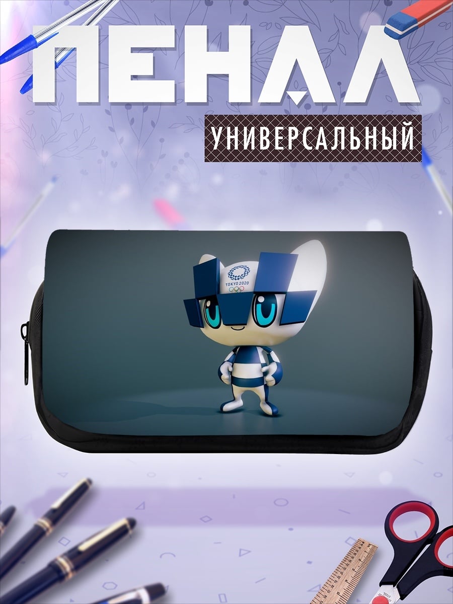 Пенал-косметичка олимпийский талисман мирай