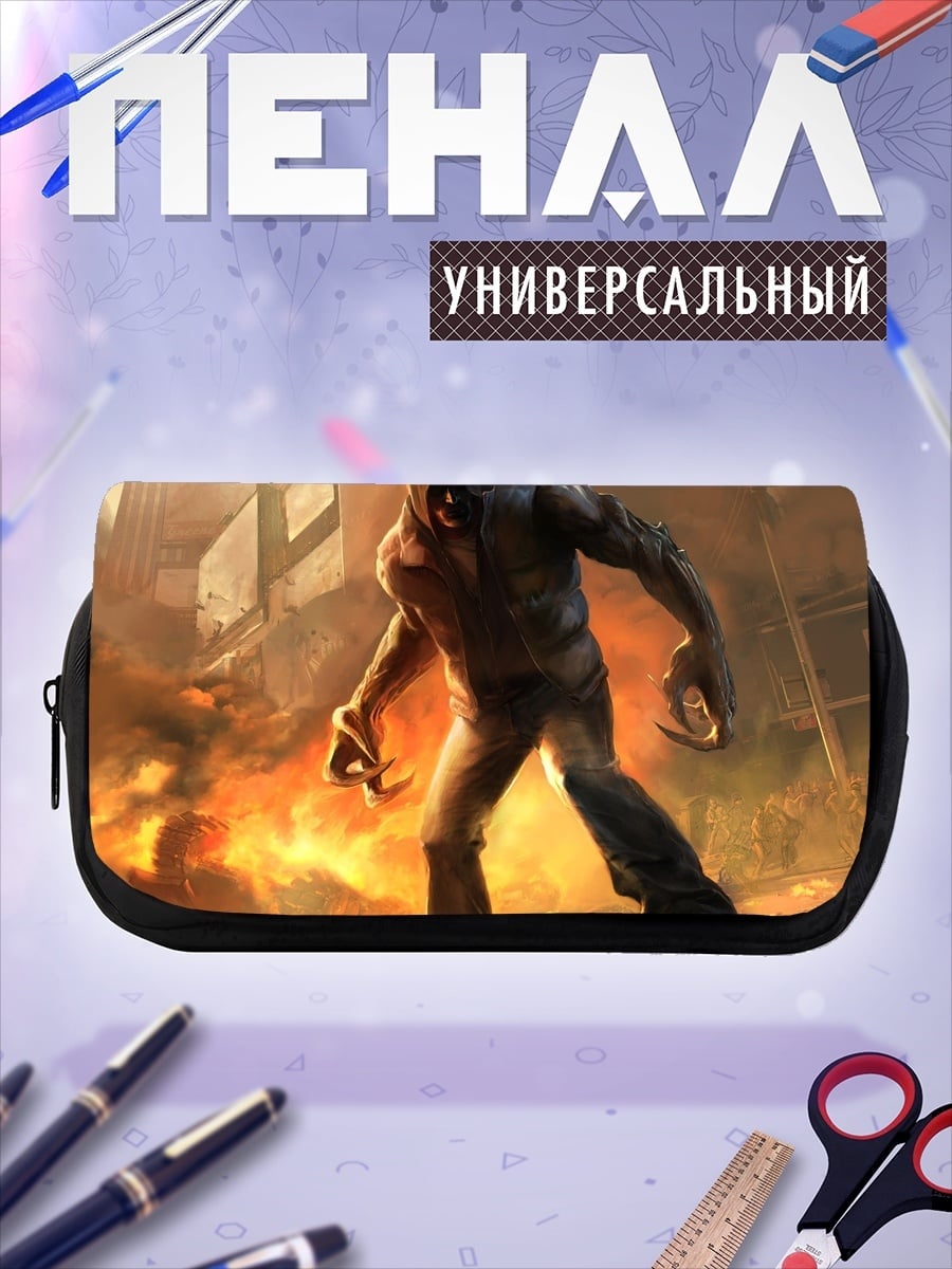 Пенал-косметичка Мрачный воин