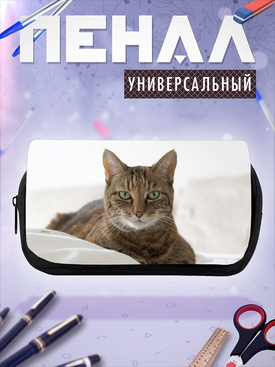 Пенал-косметичка Лежащий кот