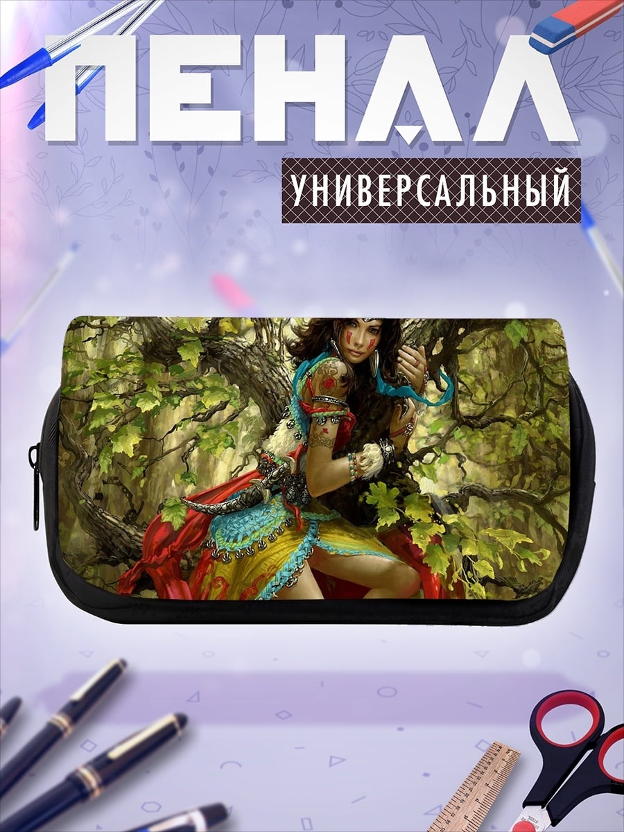 Пенал-косметичка Лесная нимфа
