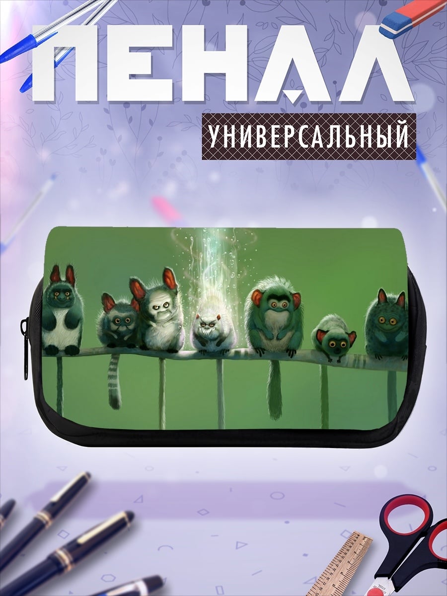 Пенал-косметичка милые существа