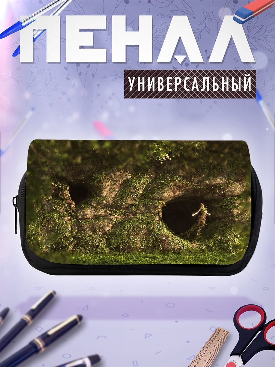 Пенал-косметичка Девушка в норе