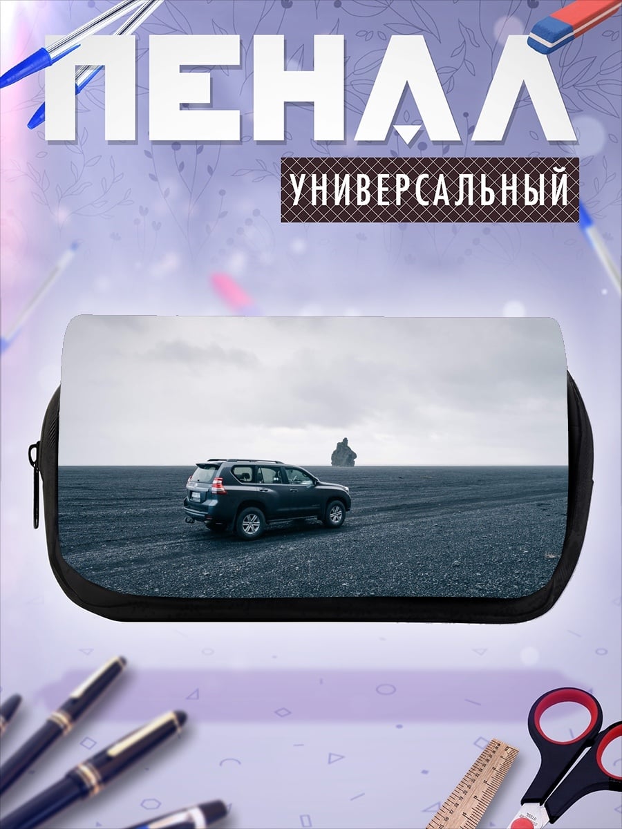 Пенал-косметичка Внедорожник в пустыне