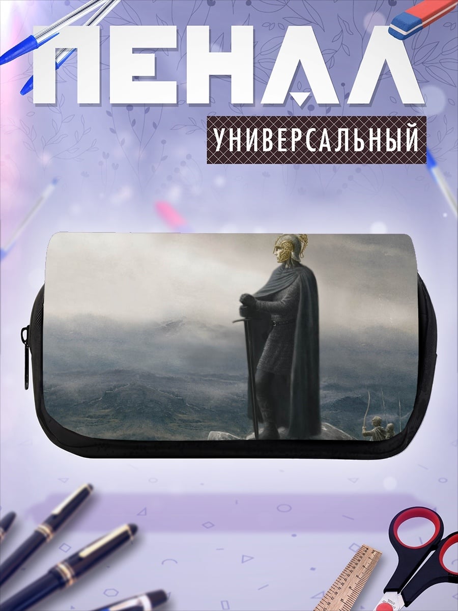 Пенал-косметичка Воин на скале