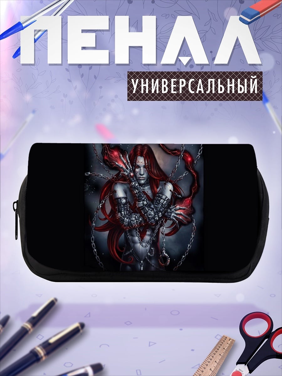 Пенал-косметичка Красный вампир
