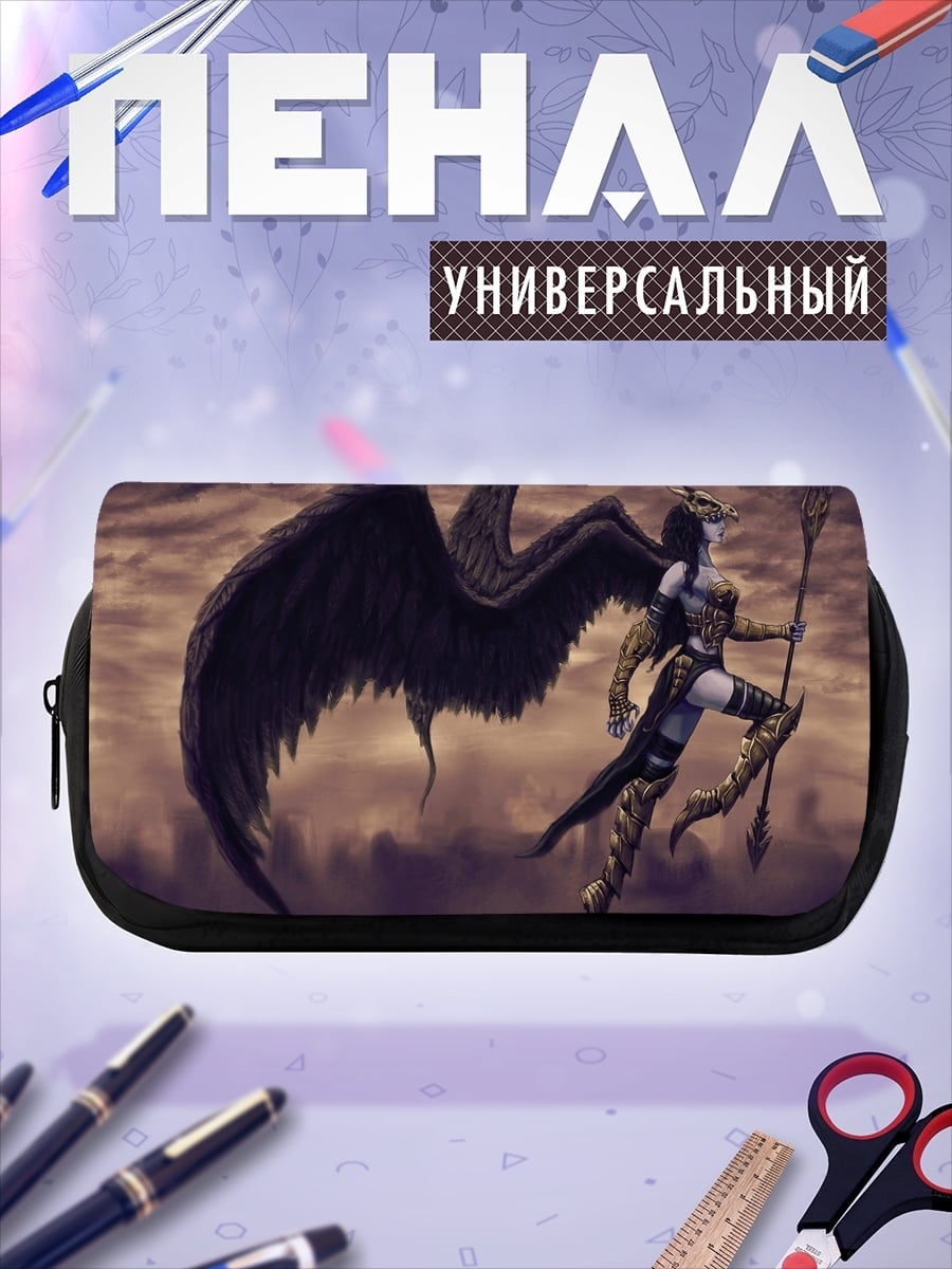 Пенал-косметичка Ангел с копьем