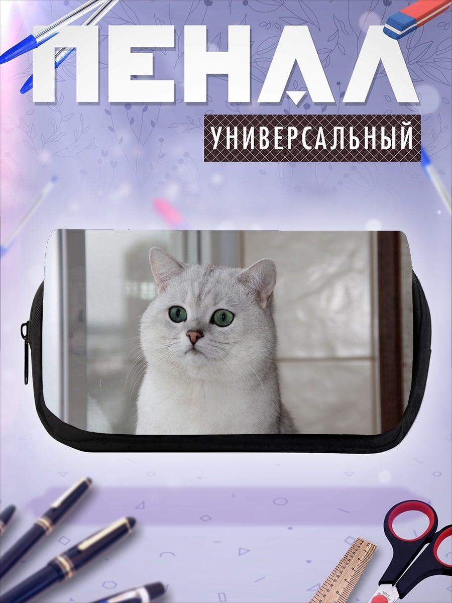 Пенал-косметичка Британский короткошерстный кот
