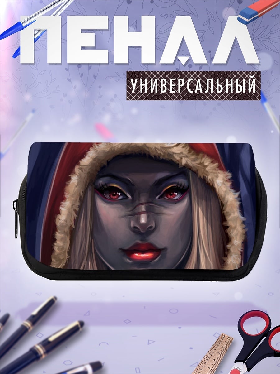 Пенал-косметичка Девушка в красном капюшоне