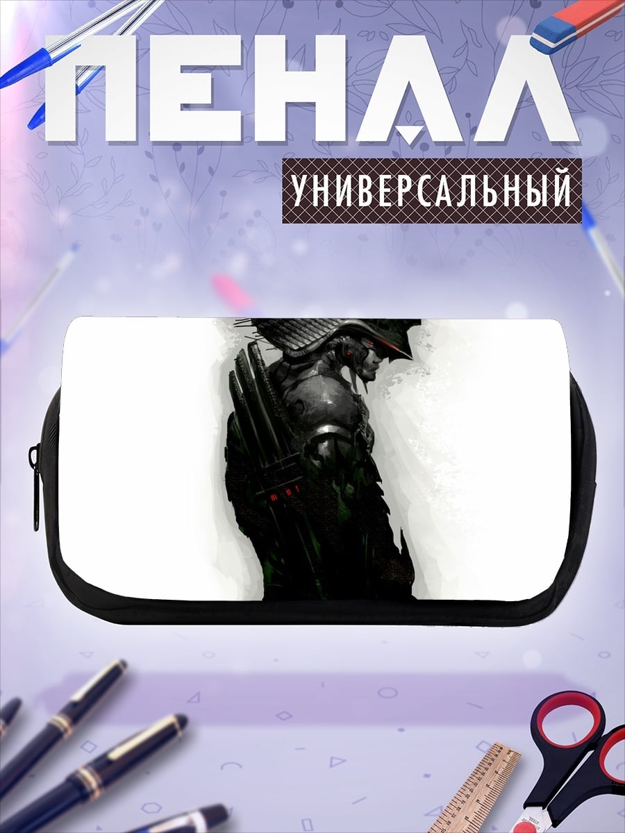 Пенал-косметичка Кибер самурай