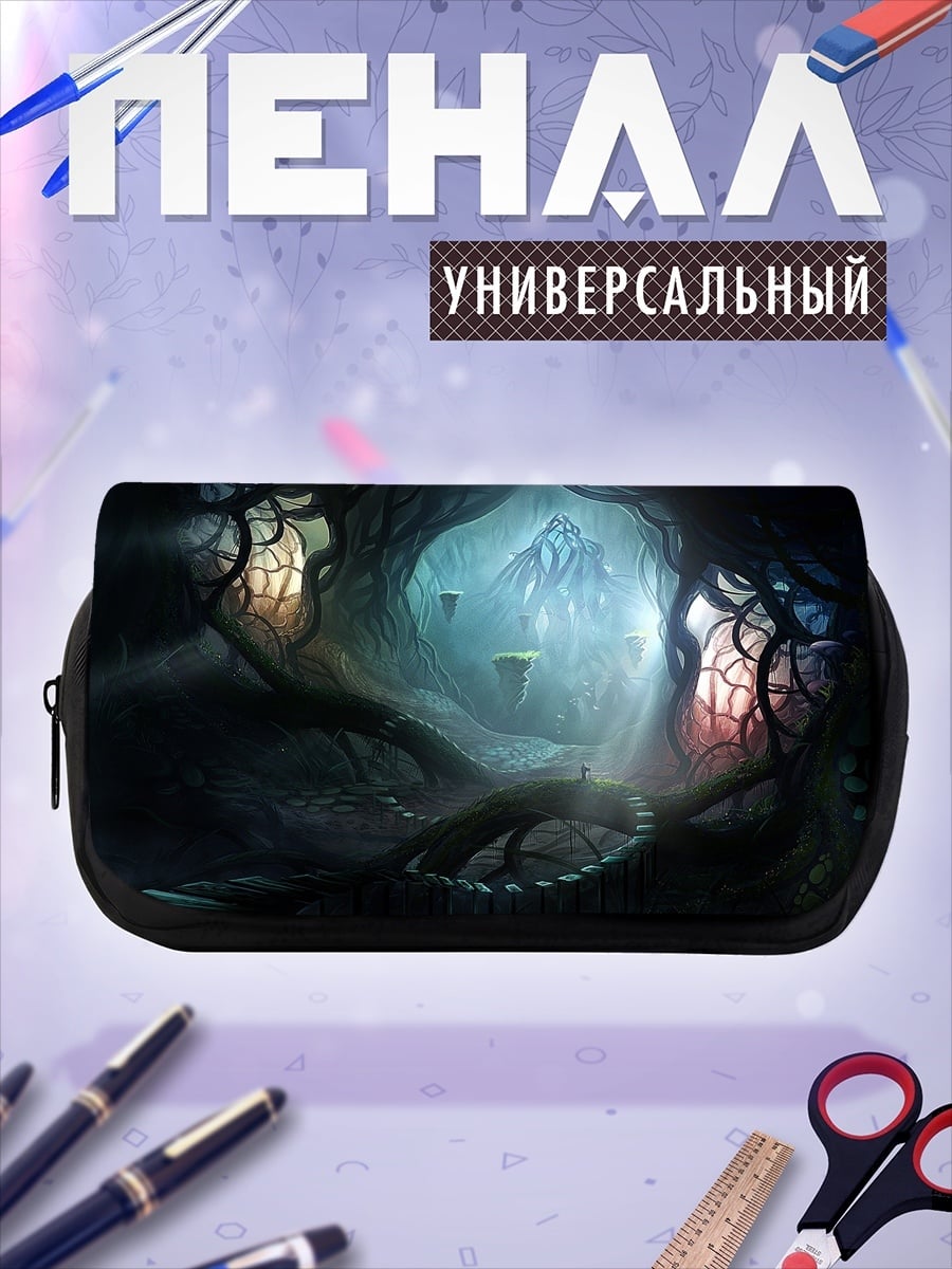 Пенал-косметичка волшебный лес