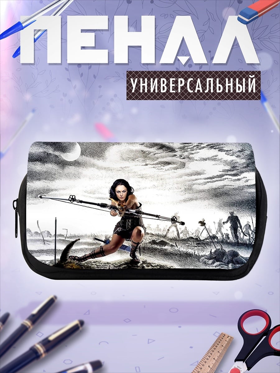 Пенал-косметичка Воительница с луком