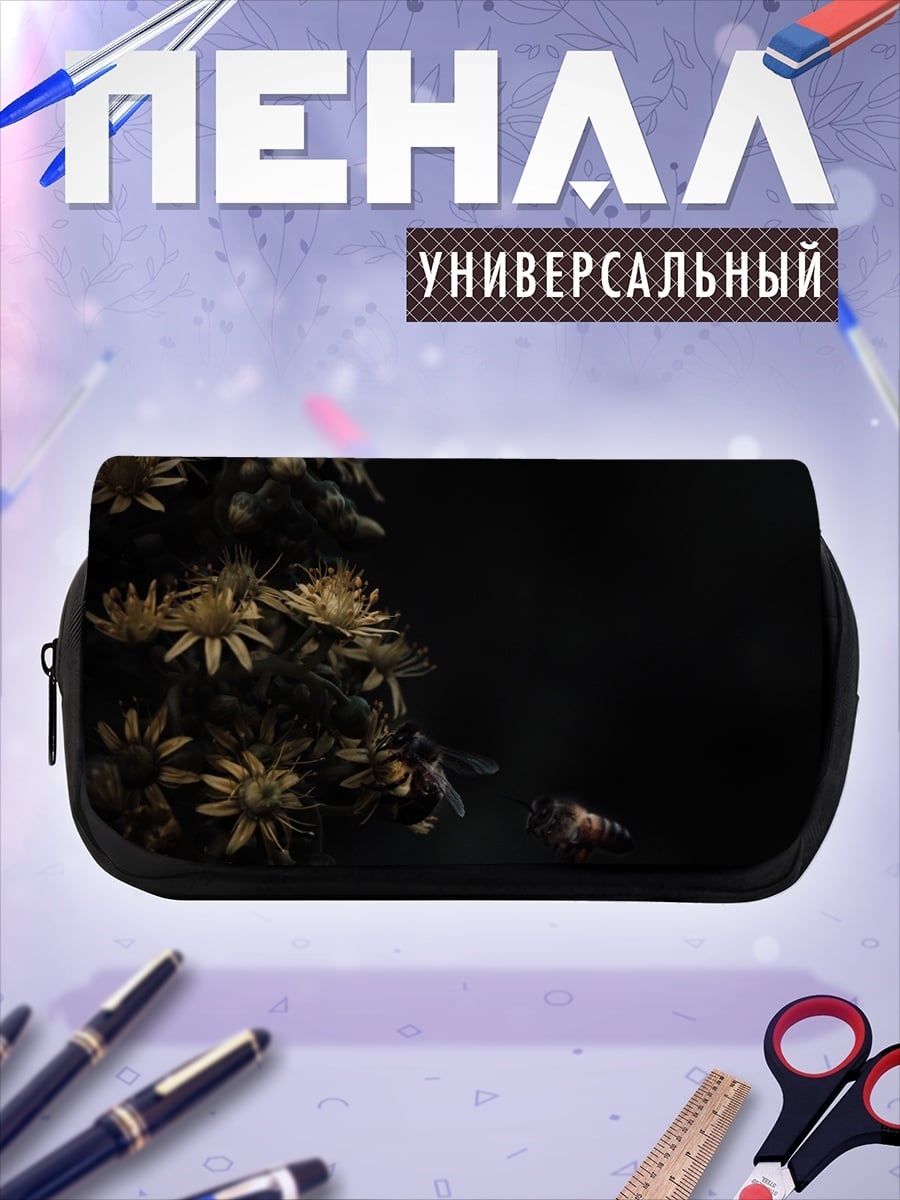 Пенал-косметичка Ночные цветы